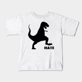 Stomp Hate Dinosaur Kids T-Shirt